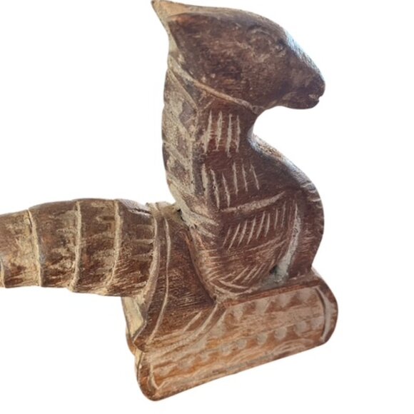 Vintage  charm  Racha Kampu Thai Mythological Creature Half Horse Half Seashell - Picture 4 of 4